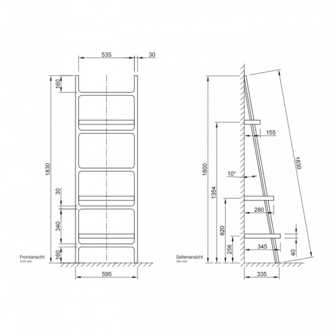 Decor Walther Basket Tab2 Лоток универсальный 30x16см, настольный, цвет: ротанг светлый