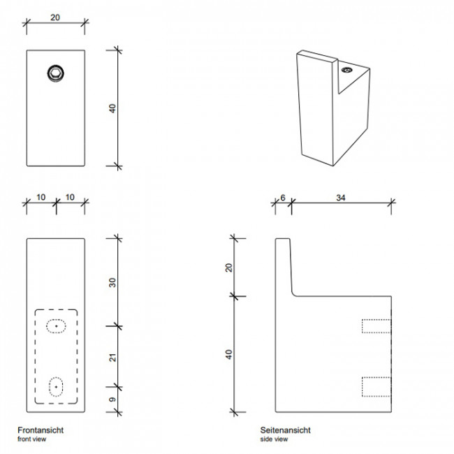 Decor Walther Brick Крючок, подвесной, цвет: хром Decor Walther Brick Крючок, подвесной, цвет: хром
