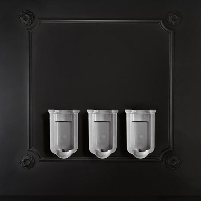 Kerasan Waldorf Писсуар подвесной с сифоном и компектом крепежей, цвет: белый