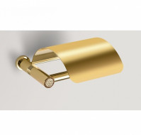 Держатель для туалетной бумаги с крышкой Windisch Star Light Gold Swarovski 85551O