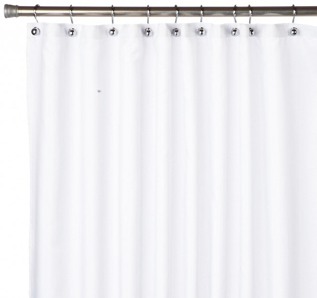 Шторка защитная 178x183 Carnation Home Fashions Nylon Liner White SC-NYL/21