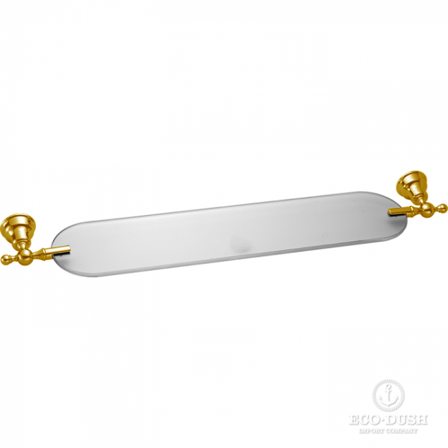 CISAL Arcana Полочка стелянная 60см, цвет: золото