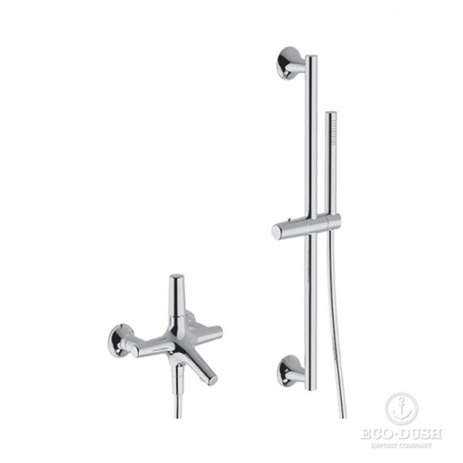 CISAL Vita Cмеситель для ванны с ручным душем, цвет: хром