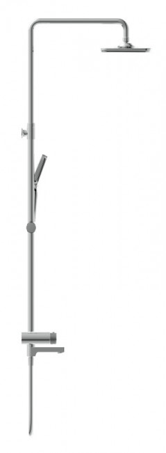 Душевая система Cersanit VIVO термостатическая с кнопочным управлением (64529) Душевая система Cersanit VIVO термостатическая с кнопочным управлением (64529)