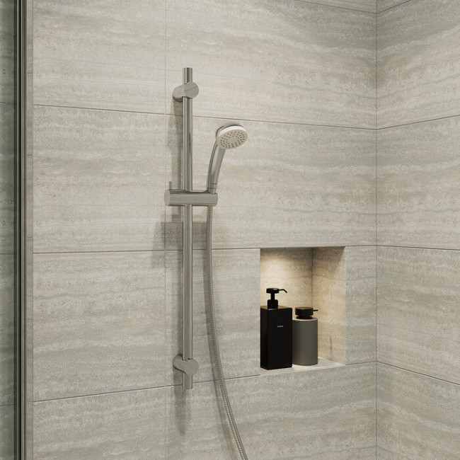 Лейка для душа, Essential, Milardo, (1401F66M18) Лейка для душа, Essential, Milardo, (1401F66M18)