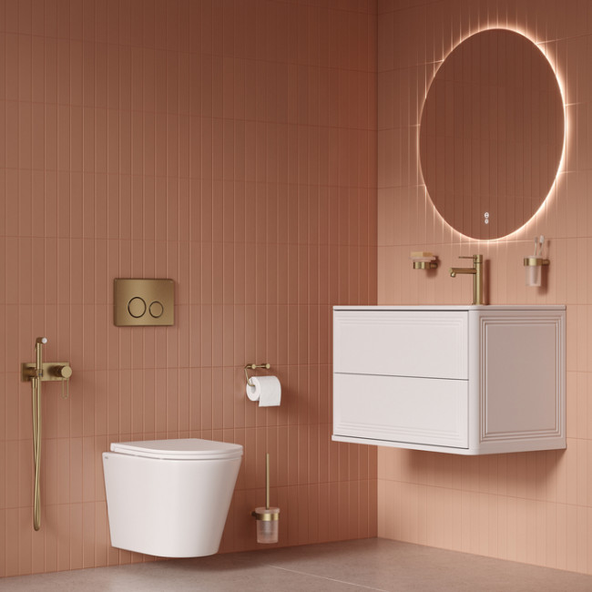 Унитаз подвесной безободковый c системой смыва Торнадо IDDIS Calipso Q (CAQRDSEi25)