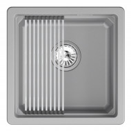 Кухонная мойка GRANULA кварц (4501iU, АЛЮМИНИУМ)