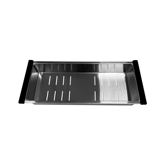 Мойка ULGRAN STEEL 680 Х 500, цвет «брашированная сталь» (US 680-001)