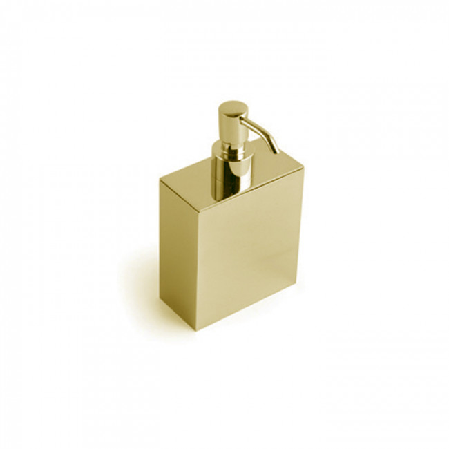 Bertocci Guccio Дозатор для жидкого мыла, настольный 10хh18х5см., цвет: золото Bertocci Guccio Дозатор для жидкого мыла, настольный 10хh18х5см., цвет: золото