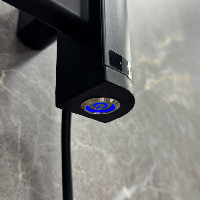 Полотенцесушитель электрический Fixsen BASIC 600х500 черный (FX-7400B)