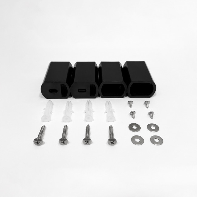 Полотенцесушитель электрический Fixsen BASIC 600х500 черный (FX-7400B)