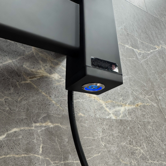 Полотенцесушитель электрический Fixsen HI-TECH 800х500 черный (FX-7500B)