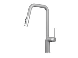 Смеситель для кухни GRANULA (9011, АЛЮМИНИУМ)