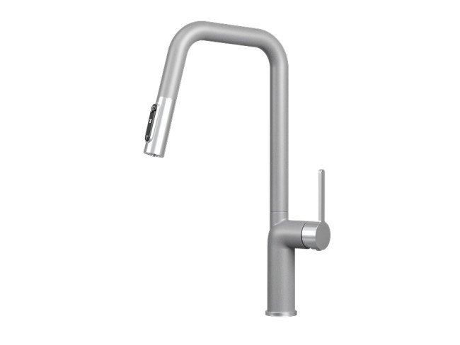 Смеситель для кухни GRANULA (9011, АЛЮМИНИУМ) Смеситель для кухни GRANULA (9011, АЛЮМИНИУМ)