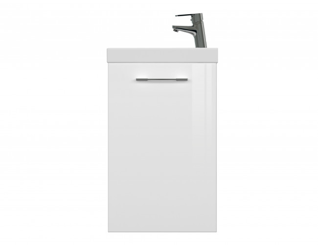 Тумба под раковину подвесная Cersanit LARA 40 для COMO 40 белый (SP-SZ-LARA-CO40/Wh)