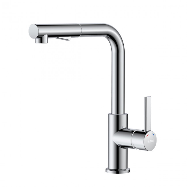 Смеситель Rossinka для кухни с вытяжным поворотным изливом (Z35-38) Смеситель Rossinka для кухни с вытяжным поворотным изливом (Z35-38)