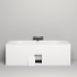 Salini Ornella Axis 190 Встраиваемая ванна 190х90х60см, прямоугольная, материал: S-Sense, цвет: белый глянцевый