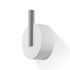 Decor Walther Stone WHK Крючок подвесной, цвет: белый / сталь матовая Decor Walther Stone WHK Крючок подвесной, цвет: белый / сталь матовая