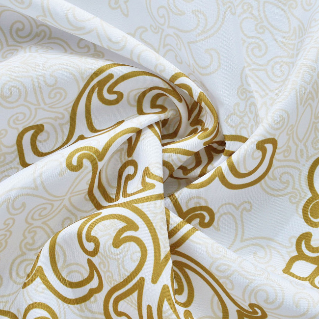 Шторка для ванной 180x200 Carnation Home Fashions Pattern Gold TEM180GD Шторка для ванной 180x200 Carnation Home Fashions Pattern Gold TEM180GD