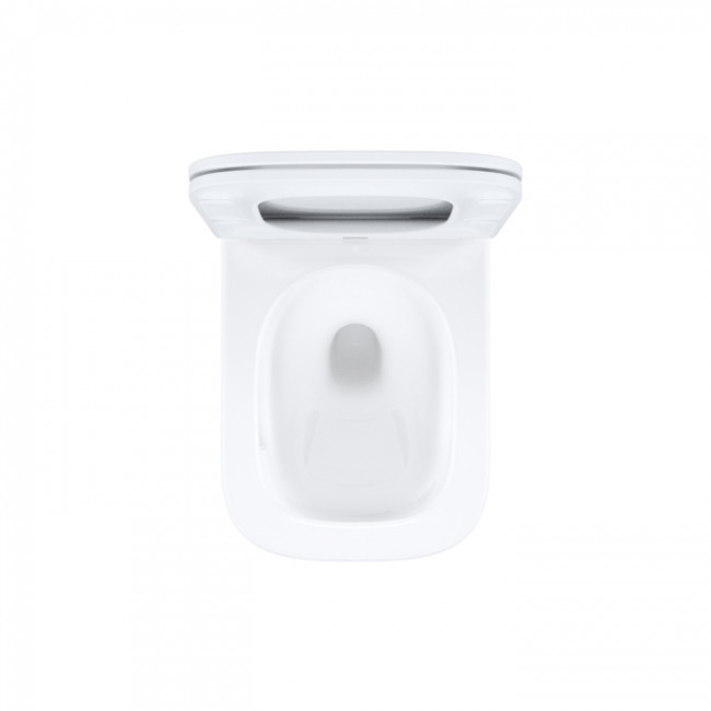 Унитаз подвесной безободковый c системой смыва Торнадо IDDIS Torr Q (TOQFDSEi25)