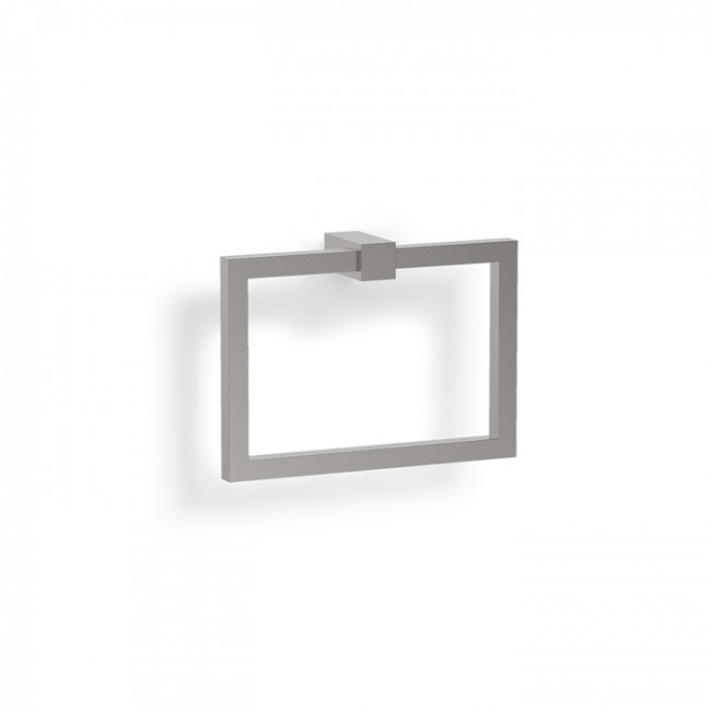 Decor Walther Corner Полотенцедержатель-кольцо 20см., подвесной, цвет: никель сатинированный Decor Walther Corner Полотенцедержатель-кольцо 20см., подвесной, цвет: никель сатинированный