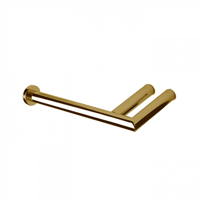 3SC Guy Держатель т/б без крышки левый, цвет: золото 24к. opaco 3SC Guy Держатель т/б без крышки левый, цвет: золото 24к. opaco