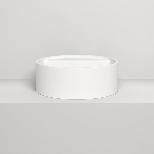 Salini Armonia Top 202 Раковина накладная 45х45х11.6см., без отв., донный клапан, материал: S-Sense, цвет: белый глянцевый