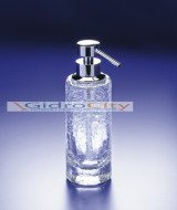 Диспенсер для жидкого мыла d.50x160h.(с эффектом битого хрусталя) Windisch Addition cracked crystal 90414