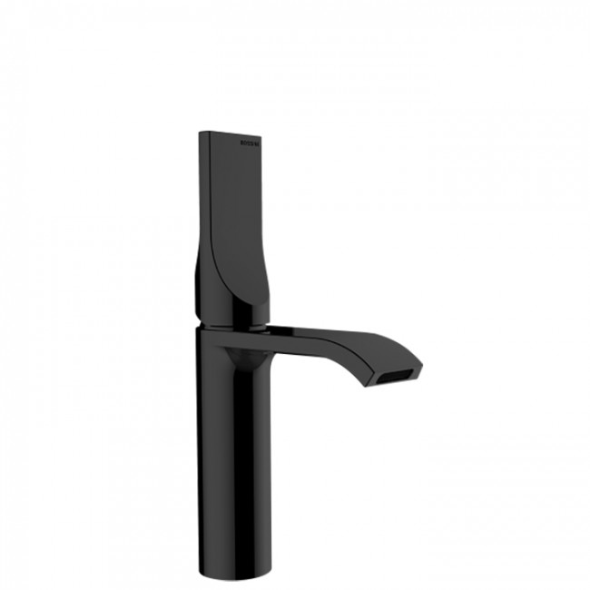 Bossini E89603.073 Apice Смеситель для раковины на 1 отверстие, однорычажный, высота излива 118 мм., с донным клапаном, цвет: черный
