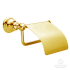 CISAL Arcana Держатель туалетной бумаги с крышкой, цвет: золото