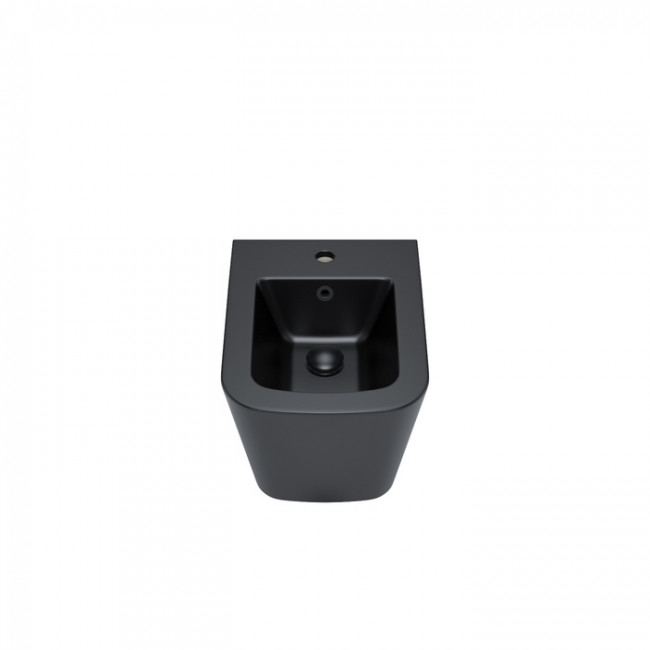 Комплект 2в1: подвесной унитаз и биде, чёрный матовый, Bild, IDDIS, (BILR2BMi73)