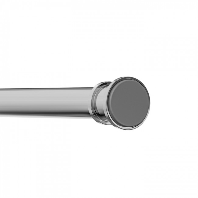 Карниз для ванной комнаты, 110-200 см, хром глянцевый, Elegante, IDDIS, (RSC0120i14)