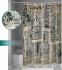 Шторка для ванной 180x230 Carnation Home Fashions Newspaper NEW230BEG