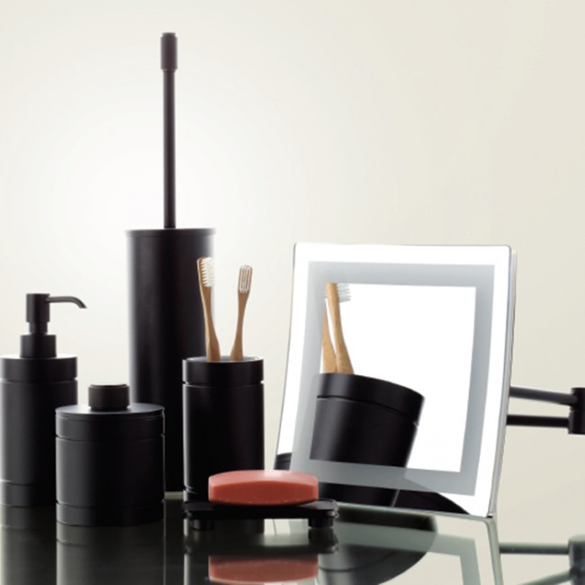 Bertocci Officina 01 Дозатор настольный , цвет: черный матовый/черный матовый Bertocci Officina 01 Дозатор настольный , цвет: черный матовый/черный матовый