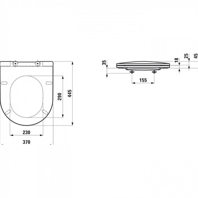Laufen Pro Сиденье Slim быстросъемн, Softclose, для 2095.1, 2095.6/9, 2096.0/4-6, 2295.1/2/6, 2495.8/9, 2595.1/2/5/6/7, цвет белый Laufen Pro Сиденье Slim быстросъемн, Softclose, для 2095.1, 2095.6/9, 2096.0/4-6, 2295.1/2/6, 2495.8/9, 2595.1/2/5/6/7, цвет белый
