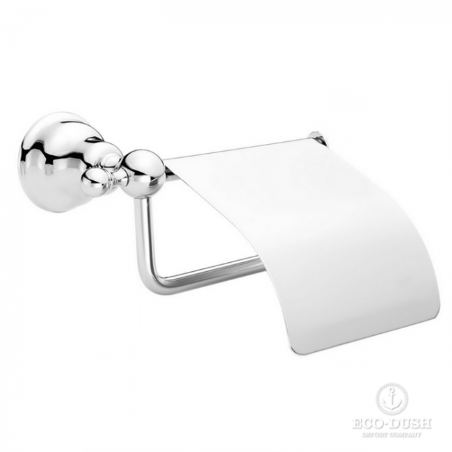 CISAL Arcana Держатель туалетной бумаги с крышкой, подвесной, цвет: хром CISAL Arcana Держатель туалетной бумаги с крышкой, подвесной, цвет: хром