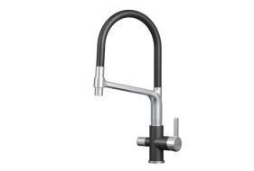 Смеситель для кухни GRANULA (5083, ШВАРЦ)