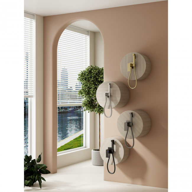 Смеситель Splenka встраиваемый с гигиеническим душем (S98.52)