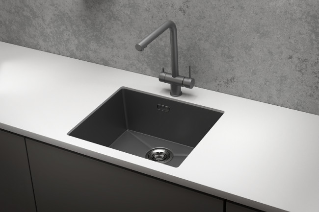Кухонная мойка GRANULA (5445U, ГРАФИТ МАТОВЫЙ) Кухонная мойка GRANULA (5445U, ГРАФИТ МАТОВЫЙ)