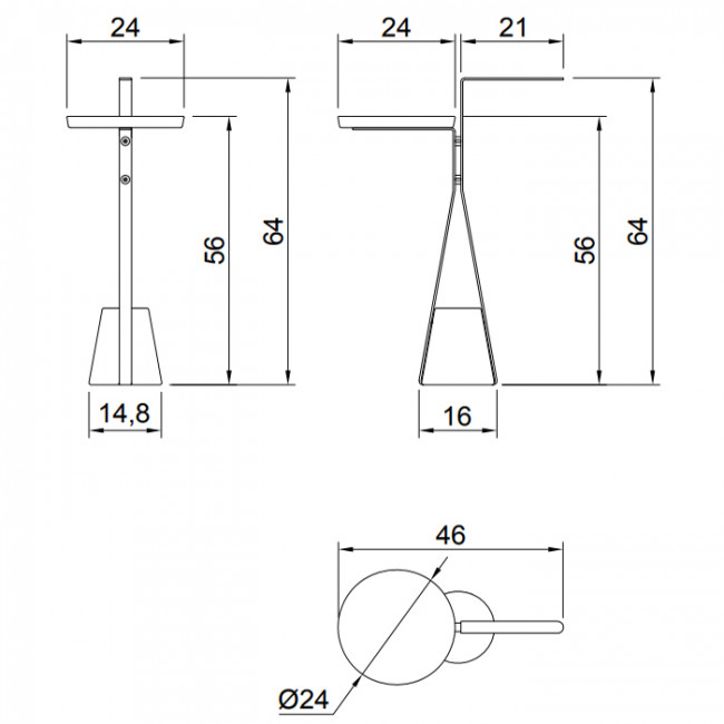 Antonio Lupi Halo Полотенцедержатель напольный 46х24х64см., база из мрамора Carrara satinato, столешн белая из Flumood, структ Veneziano goffrato Antonio Lupi Halo Полотенцедержатель напольный 46х24х64см., база из мрамора Carrara satinato, столешн белая из Flumood, структ Veneziano goffrato