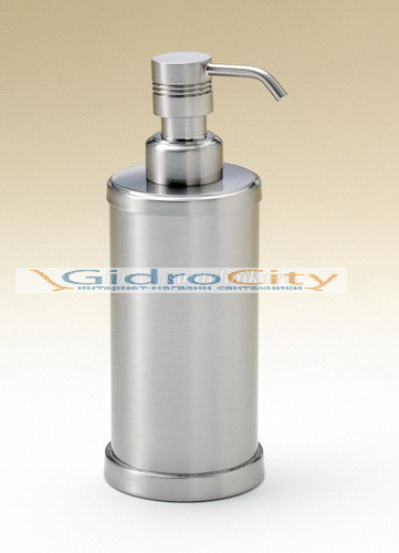 Диспенсер для мыла настольный d.65x175h. Windisch 90408 Диспенсер для мыла настольный d.65x175h. Windisch 90408