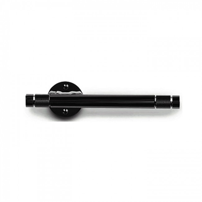 Bertocci Officina 01 Держатель туалетной бумаги 200мм, подвесной, цвет: черный матовый