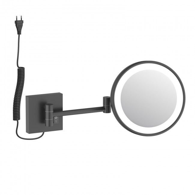 Зеркало с подсветкой Timo Luiro черный (18474/03)