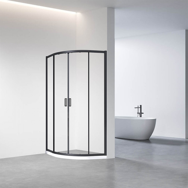 Душевой угол Veconi Rovigo RV01B-80-01-C7, 800x800x1950, черный, прозрачное Душевой угол Veconi Rovigo RV01B-80-01-C7, 800x800x1950, черный, прозрачное