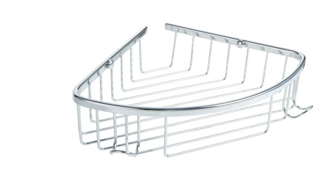 Полка угловая одноэтажная Fixsen Hotel хром, FX-31051-1 Полка угловая одноэтажная Fixsen Hotel хром, FX-31051-1