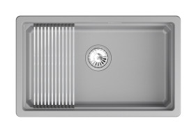 Кухонная мойка GRANULA кварц (7303iU, АЛЮМИНИУМ)
