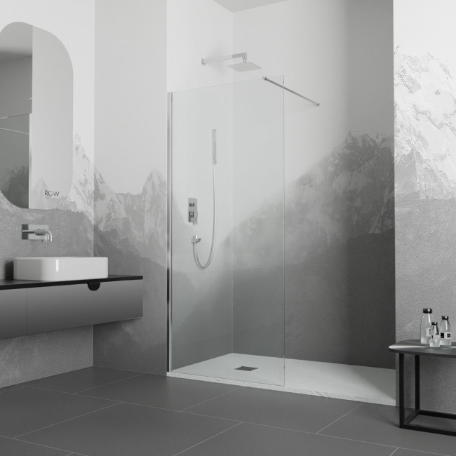Перегородка для душа RGW WA-010 1000 мм Хром/Прозрачное
