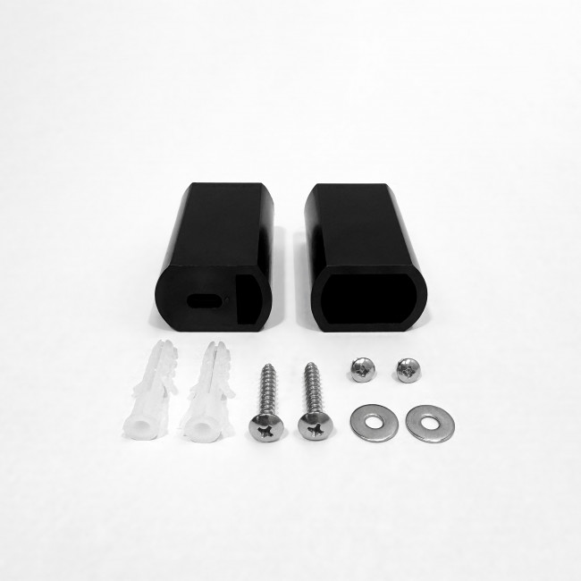 Полотенцесушитель электрический Fixsen UNIVERSAL 300х500 черный (FX-7200B-2)