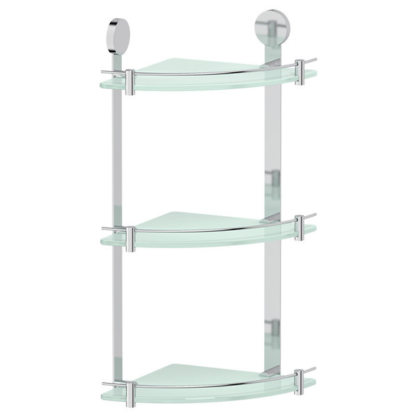 Полка с ограничителем 3-х ярусная угловая 26 см Artwelle Harmonie HAR 041