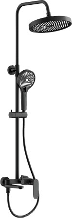 Душевая система BELZ черный (B24713-7)